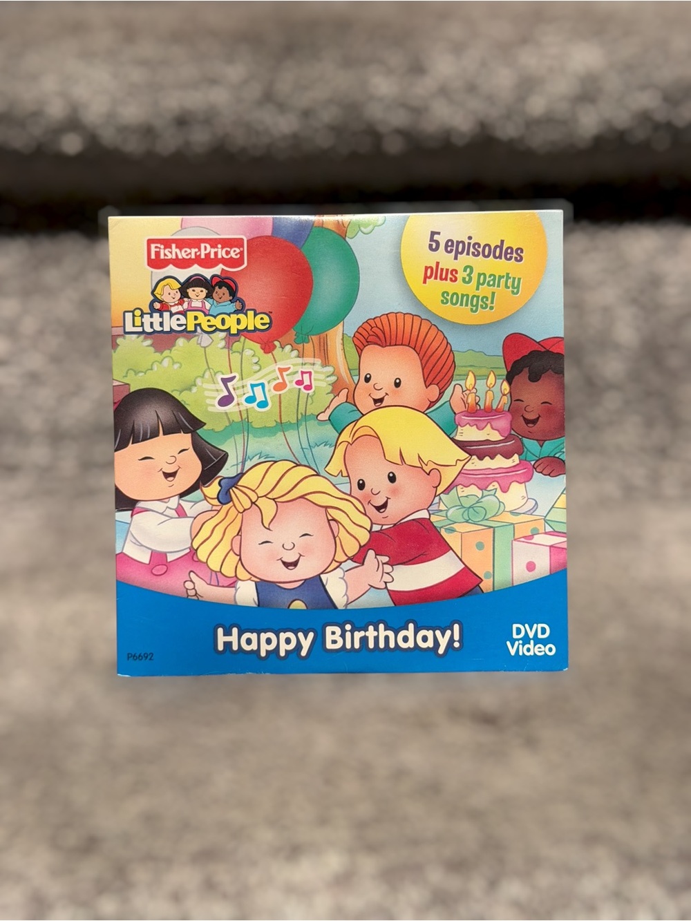Fisher Price Little People Happy Birthday DVD Kids Preschool Episodes Songs 2008